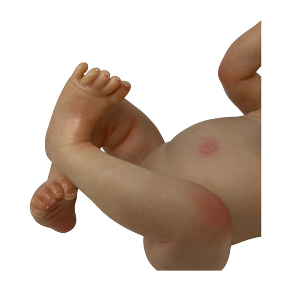 Realistic Reborn Baby Boy Doll Sleeping Hand Painted Full Soft Body Lifelike - Picture 14 of 16